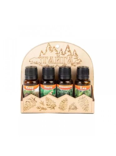 детальное фото набор эфирных масел № 5 "тайга" банный эксперт в интернет-магазине Дачный Эксперт